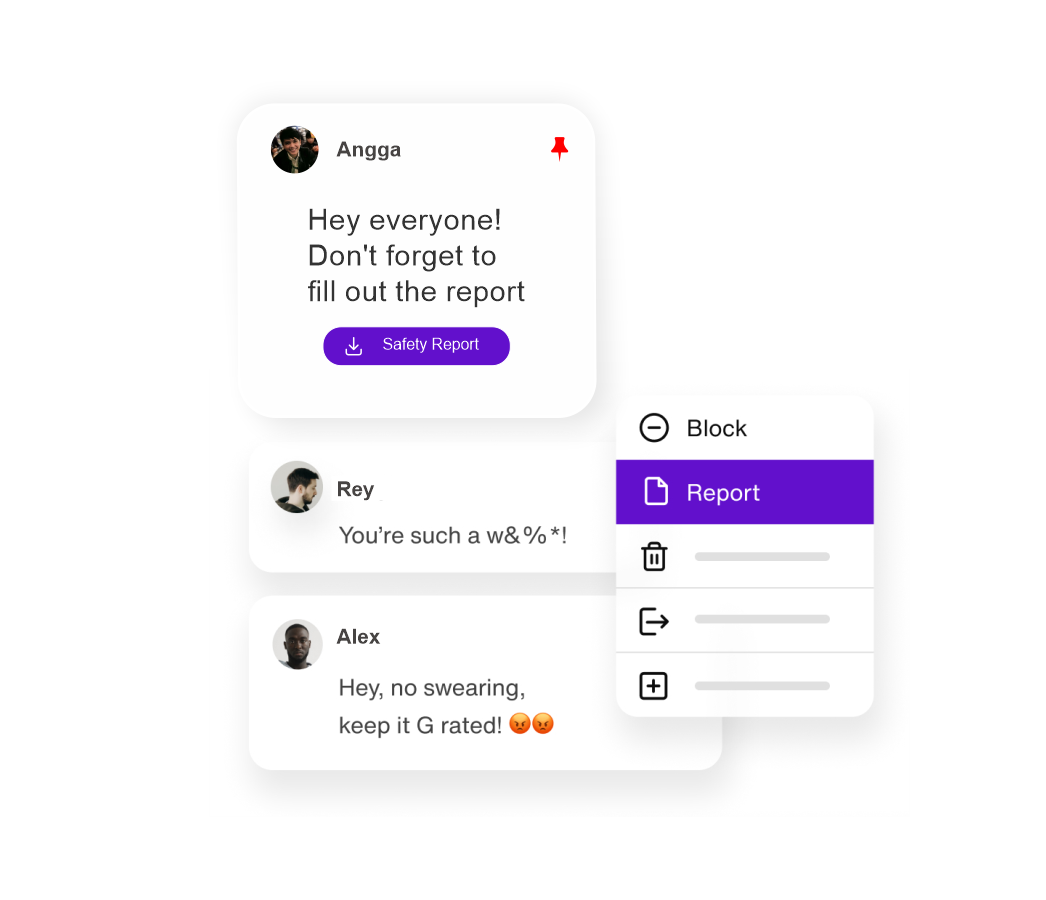 Speakapp messenger and collaboration app